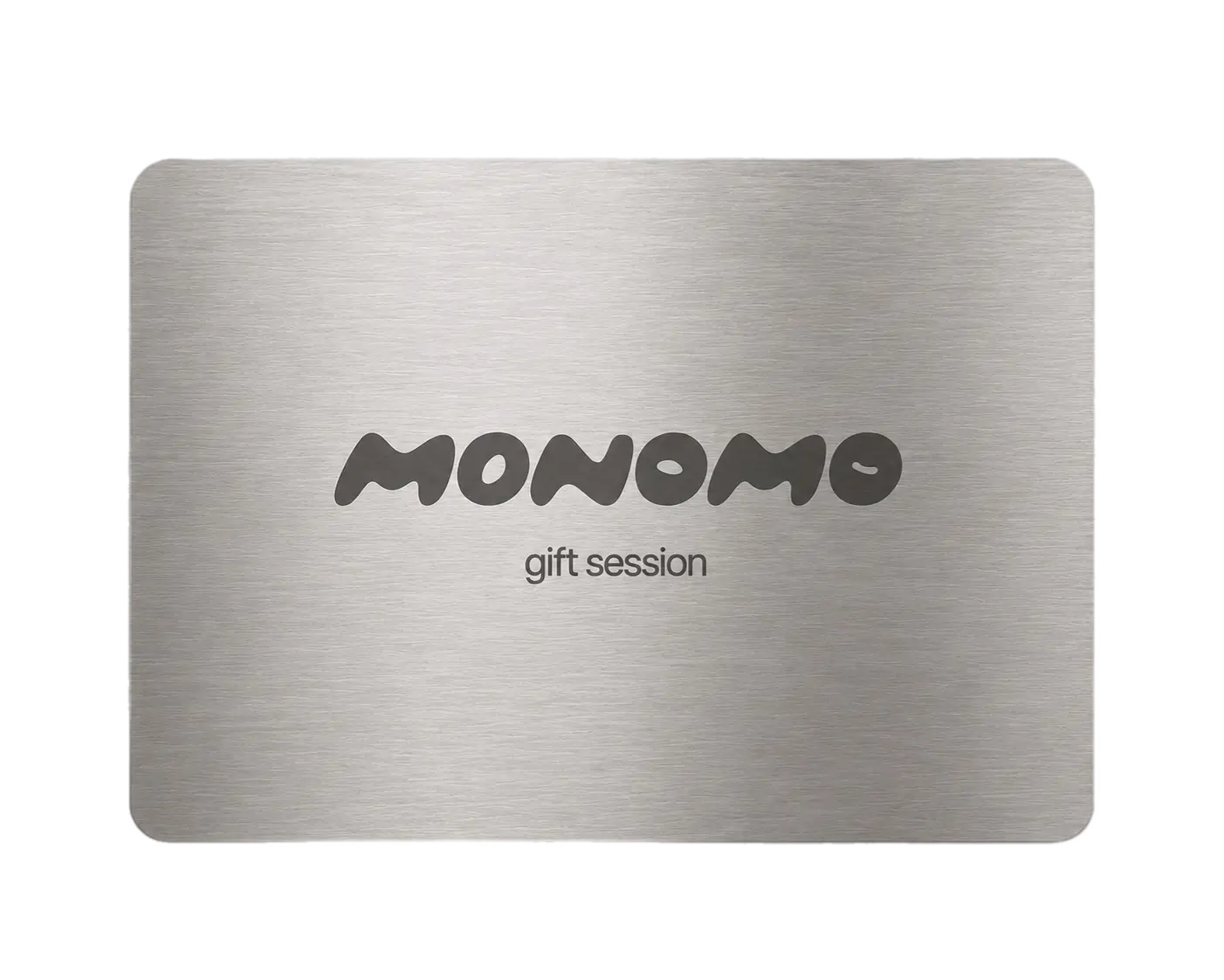 monomo gift session card